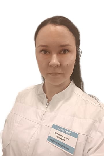 Врач-рефлексотерапевт Калинина  Ольга Ивановна